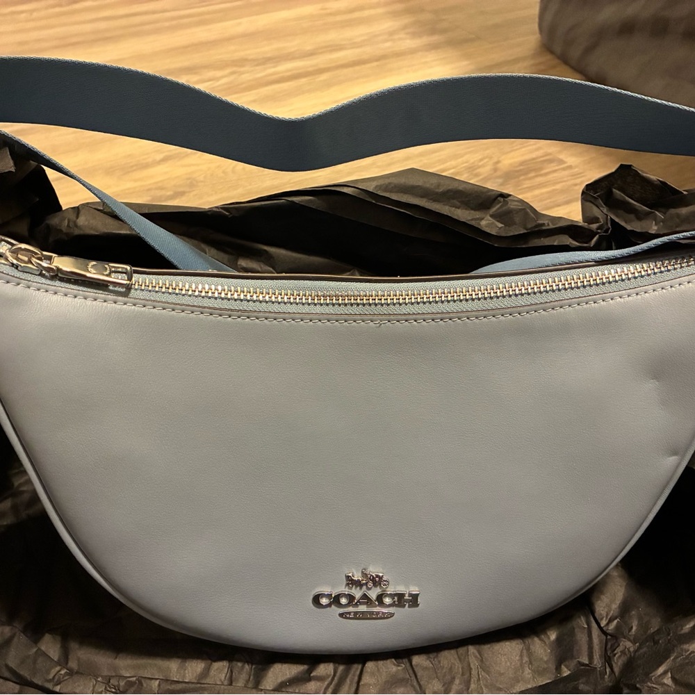 Coach Light Blue Crossbody Bag